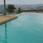 Spectacular views from an amazing pool at Shepparton VIC.