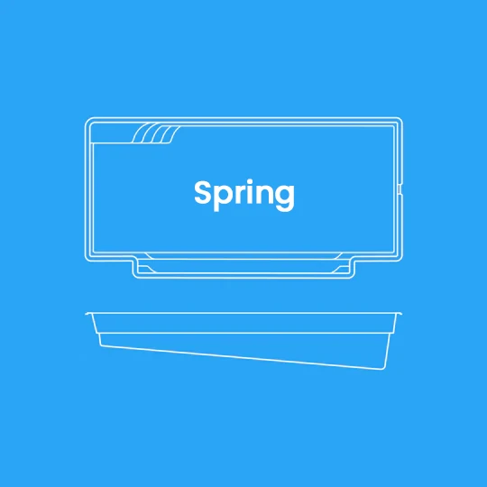 Spring Fibreglass Pool Shepparton